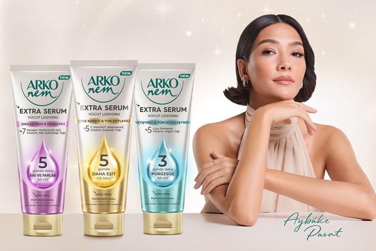 Arko Nem, Extra Serum ile Vücut Bak�m�nda Yeni Bir Dönem Ba�lat�yor